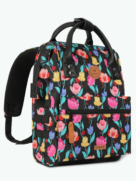 Adventurer Small - Minirugzak  Cabaia Zwart adventurer S ander zicht 3