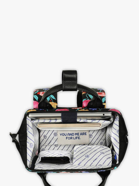 Adventurer Small - Minirugzak  Cabaia Zwart adventurer S ander zicht 4