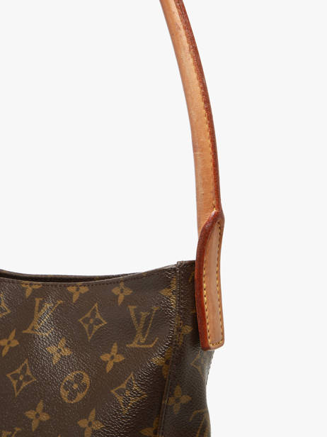 Schoudertas Second Life Louis vuitton Bruin second life LM1021 ander zicht 4