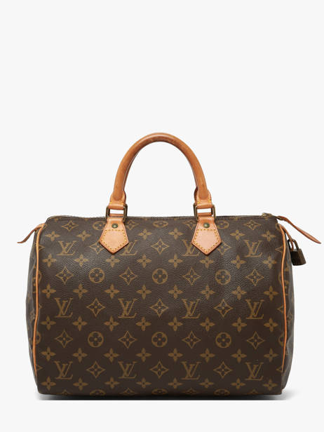 Handtassen Second Life Louis vuitton Bruin second life VI0912 ander zicht 7