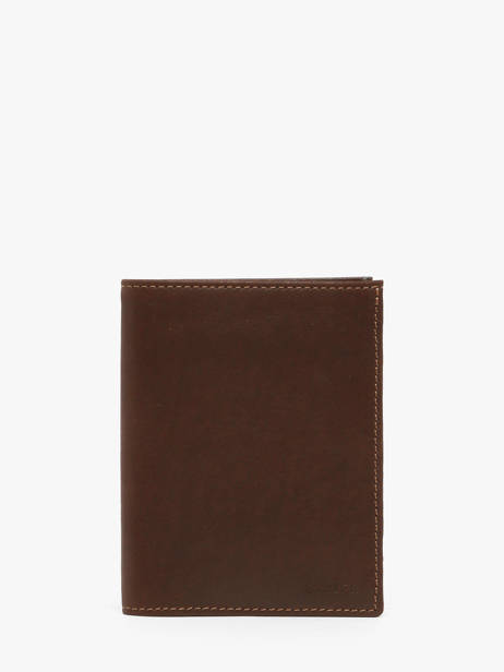 Portefeuille Leder Etrier Bruin oil EOIL748