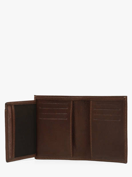 Portefeuille Leder Etrier Bruin oil EOIL748 ander zicht 2