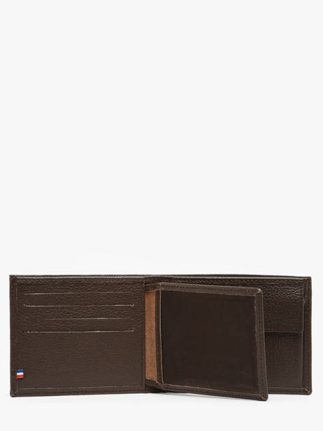 Portefeuille Leder Madras Etrier Bruin madras EMAD121 ander zicht 1