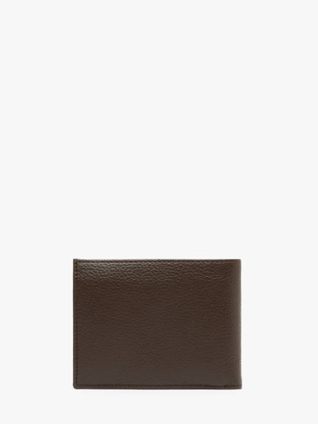 Portefeuille Leder Madras Etrier Bruin madras EMAD121 ander zicht 2