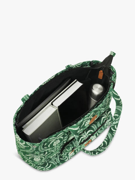 Schoudertas A4 Formaat Adventurer Gerecycleerd Polyester Cabaia Groen adventurer TOTEBAGL ander zicht 2