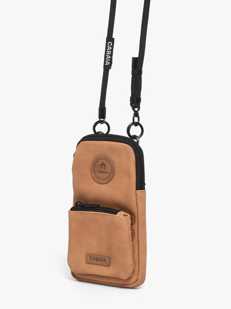 Telefoontasje Cabaia Bruin accessoire PHONEBAG ander zicht 2