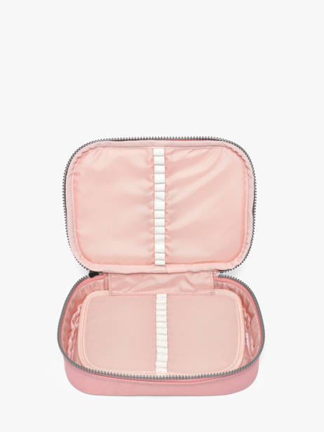 Pennenzak 1 Compartiment Kipling Roze back to school K09405 ander zicht 1