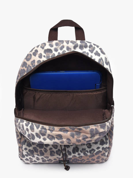 Rugzak 1 Compartiment Roxy Grijs back to school RJBP5024 ander zicht 2