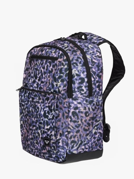 Rugzak 3 Compartimenten Roxy Violet back to school RJBP4885 ander zicht 1
