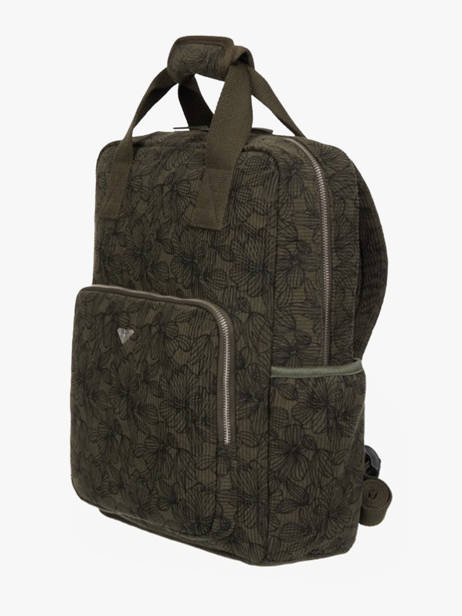 Rugzak 1 Compartiment Roxy Groen back to school RJBP4994 ander zicht 1