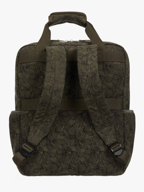 Rugzak 1 Compartiment Roxy Groen back to school RJBP4994 ander zicht 3