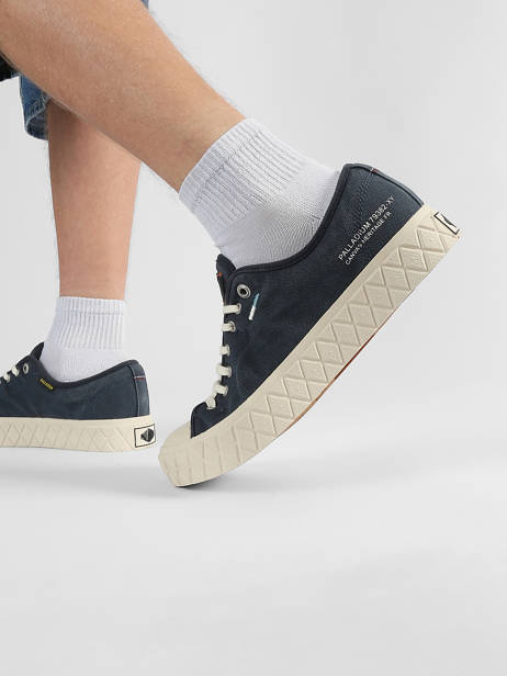 Sneakers Palladium Blauw men 79382458 ander zicht 1