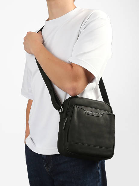 Cross Body Tas Arthur & aston Zwart arsene 9 ander zicht 1