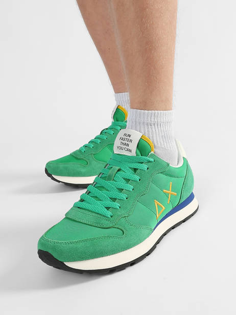 Sneakers Sun68 Groen men Z3610188 ander zicht 1