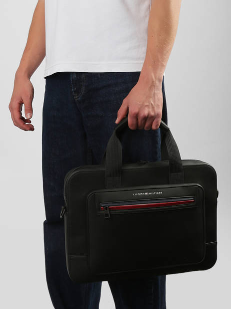 Documententas Tommy hilfiger Zwart th foundation AM14158 ander zicht 1