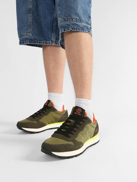 Sneakers Sun68 Groen men Z3610219 ander zicht 1