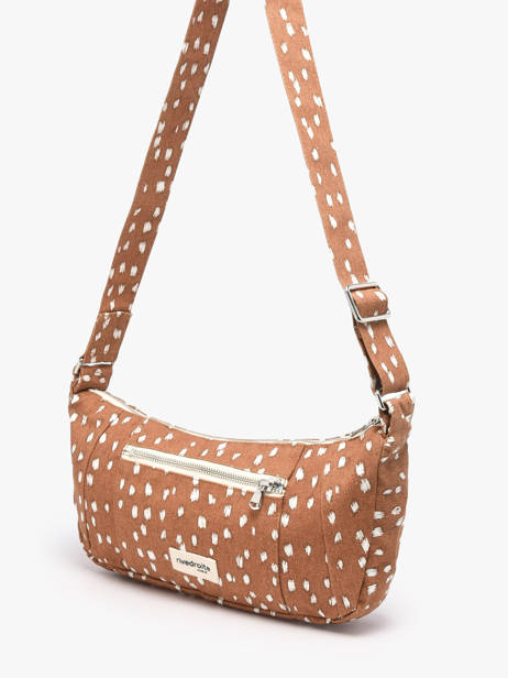 Cross Body Tas Biche Oh Ma Biche Rivedroite Bruin biche oh ma biche CHARXSBI ander zicht 1