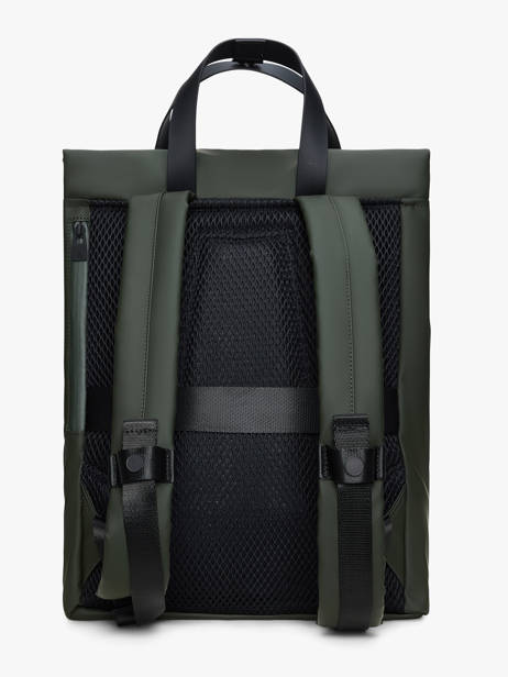 2 Way Tote Backpack - Rugzak Rains Groen city 12940 ander zicht 4
