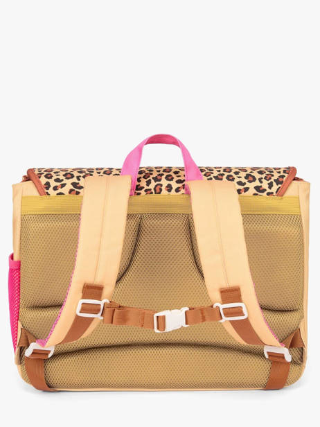 Boekentas 1 Compartiment Hello hossy Beige cool kids P6 ander zicht 4