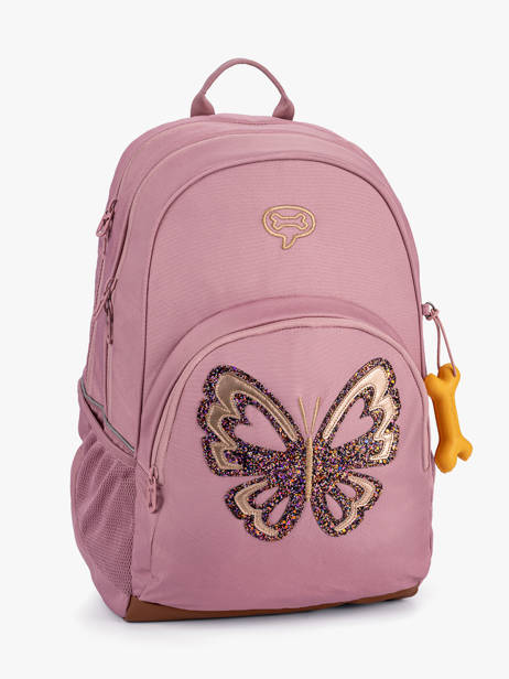 Rugzak Aspen 3.0 Girls Stones and bones Roze girls G ander zicht 2