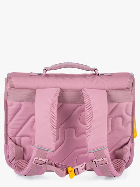 Boekentas 2 Compartimenten Stones and bones Roze girls G ander zicht 4