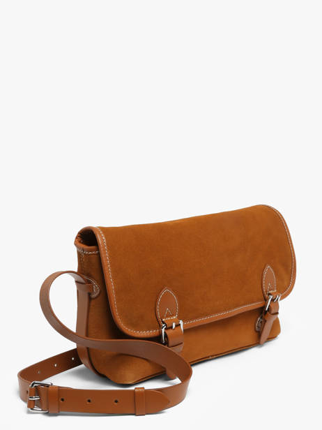 Cross Body Tas La Suite Leder Paul marius Bruin la suite LOULOSUI ander zicht 1