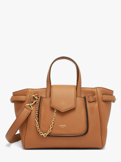 Handtas Thea Leder Lancel Bruin thea A14221