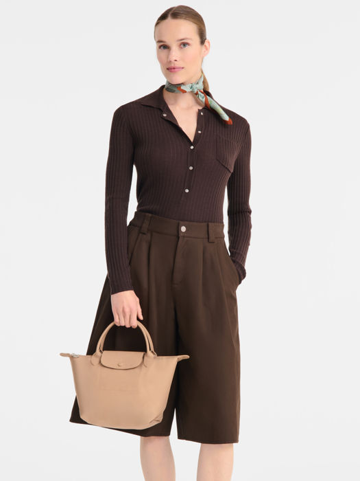 Longchamp Le pliage one Handtas Beige