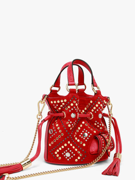 Cross Body Tas 150 Ans Lancel Rood 150 ans A14110 ander zicht 2