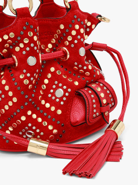 Cross Body Tas 150 Ans Lancel Rood 150 ans A14110 ander zicht 3