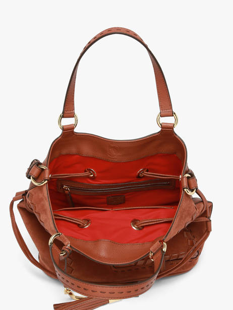 Handtas 150 Ans Lancel Bruin 150 ans A14099 ander zicht 4