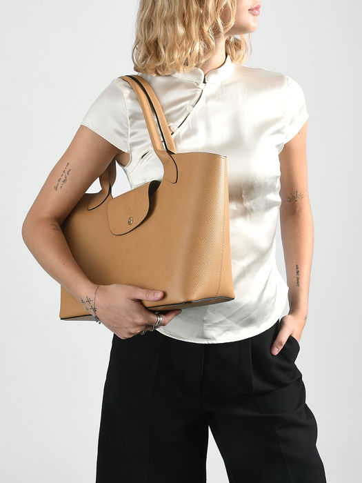Longchamp Epure Schoudertas Bruin