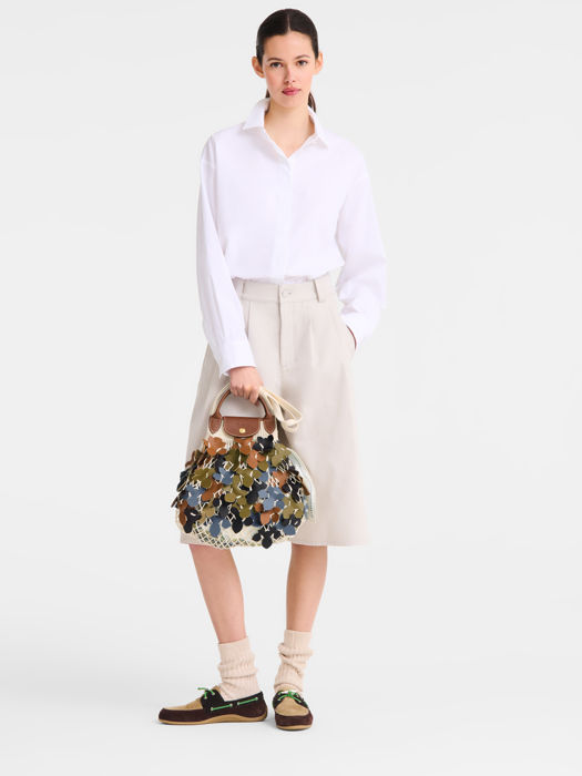 Longchamp Le pliage filet camo Schoudertas Veelkleurig