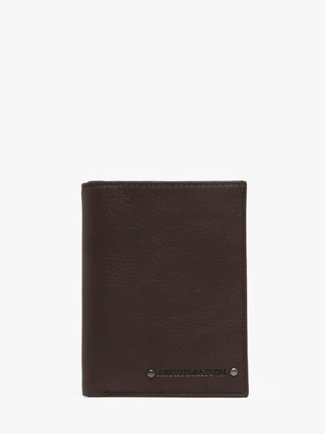 Portefeuille Leder Arthur & aston Bruin danny 800