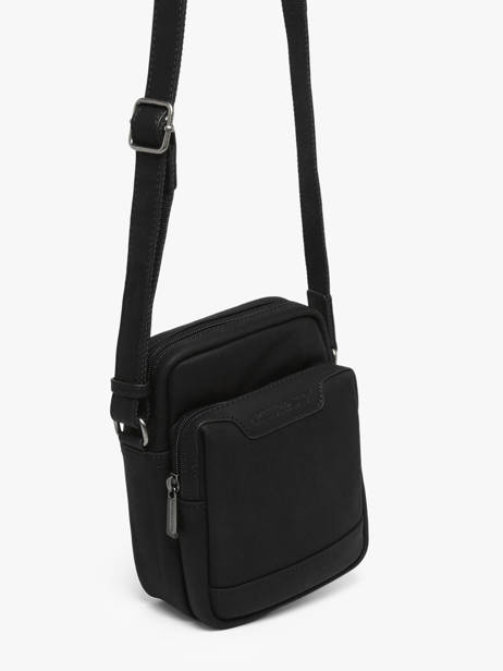 Cross Body Tas Arthur & aston Zwart arsene 7 ander zicht 1