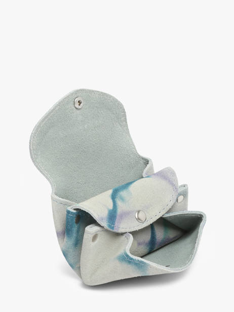 Portemonnee Leder Paul marius Veelkleurig tie & dye GUSTATIE ander zicht 1