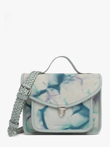 Cross Body Tas Tie & Dye Leder Paul marius Veelkleurig tie & dye GEORGTIE