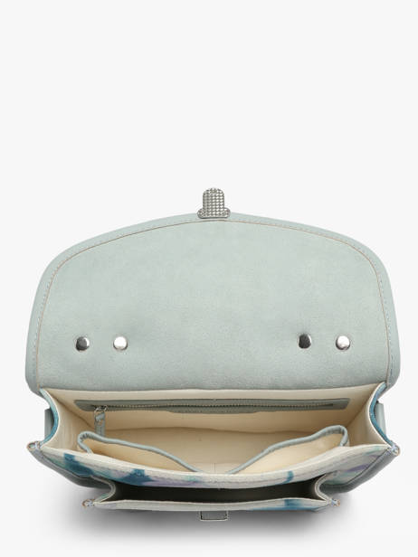 Cross Body Tas Tie & Dye Leder Paul marius Veelkleurig tie & dye GEORGTIE ander zicht 2