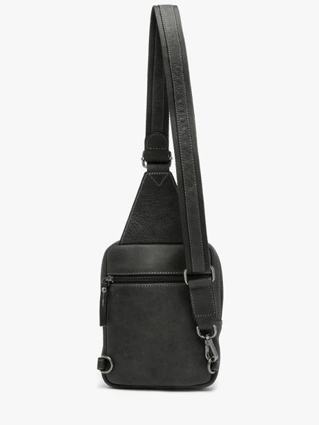 Cross Body Tas Etrier Zwart spider ESPI711M ander zicht 4
