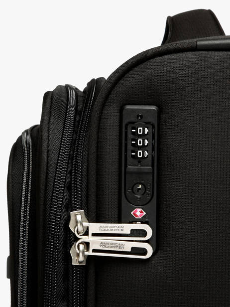 Handbagage American tourister Zwart cloudrider 157365 ander zicht 1