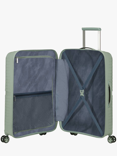 Harde Reiskoffer Airconic American tourister Groen airconic 88G002 ander zicht 3