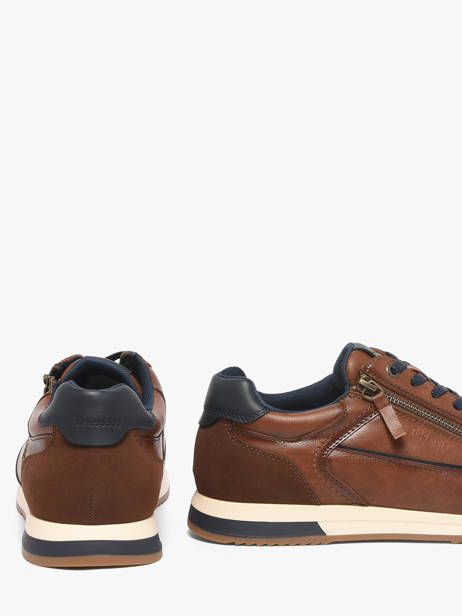Sneakers Redskins Bruin men LAKEN ander zicht 2