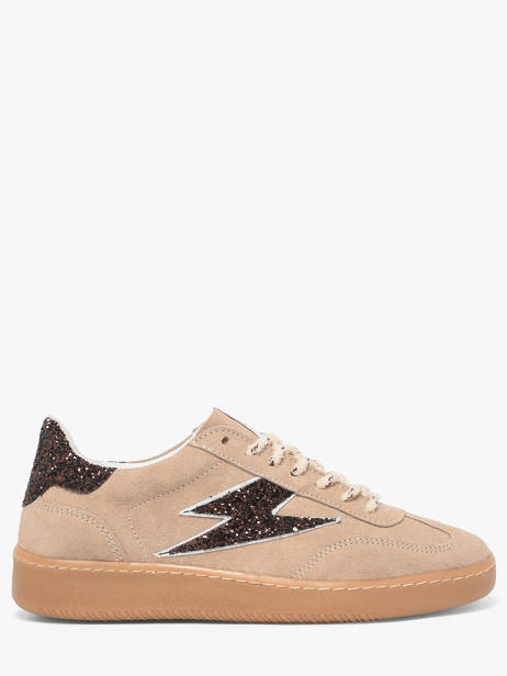 Sneakers Uit Leder Semerdjian Roze women LEEE434