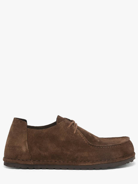 Derby Veterschoenen Uit Leder Birkenstock Bruin men 1033136
