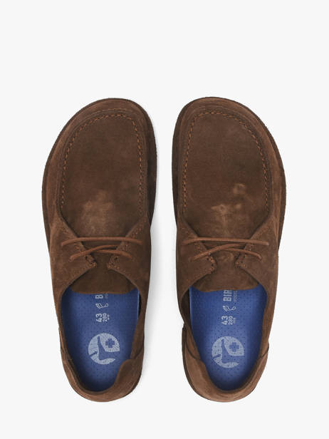 Derby Veterschoenen Uit Leder Birkenstock Bruin men 1033136 ander zicht 3