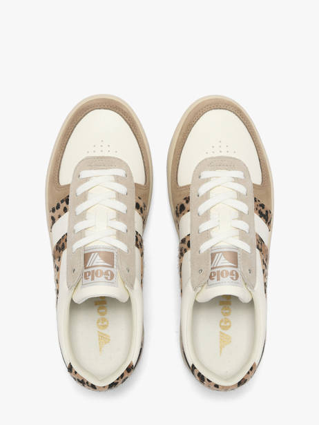 Sneakers Gola Wit women CLB908WF ander zicht 3