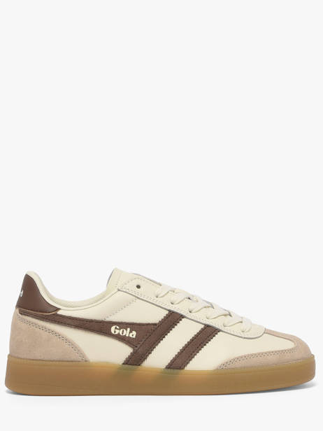 Sneakers Uit Leder Gola Goud women CLB744HC