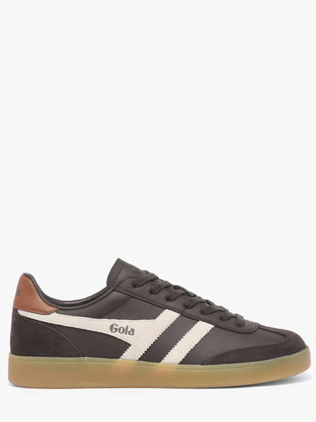 Sneakers Uit Leder Gola Bruin men CMB744CW