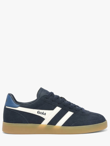 Sneakers Uit Leder Gola Blauw men CMB735ET