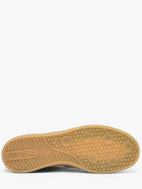 Sneakers Uit Leder Gola Blauw men CMB735ET ander zicht 4